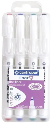 Produktbild von Sada linerov Centropen 4651/4 0,5 mm