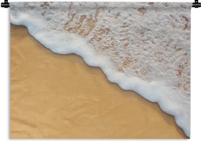 Produktbild von MuchoWow® Wandteppich Wandbehang Strand - Wasser - Meer - Tropisch - Sommer 120x90 cm Tapisserie Dekoration Wandtuch - Wohnen - Aufhänger für die Wand