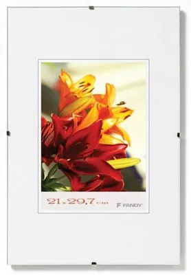 Zdjęcie produktu dla Ramki Euroclip - 21 x 29,7 cm / szkło