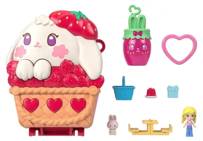 Image de Jeu de figurines Polly Pocket, modèle "Pique-nique du lapin"