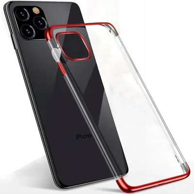 Immagine prodotto di Clear Color Case Custodia in gel con cornice metallica Samsung Galaxy A13 5G Red