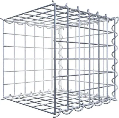 Produktbild von Anbaugabione Typ 2 30 cm x 30 cm x 30 cm (L x H x T), Maschenweite 5 cm x 5 cm, Spirale