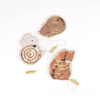 Produktbild von Mini magnetisches Holzlabyrinth, Egmont Toys