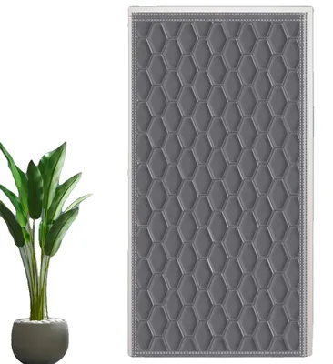 Zdjęcie produktu dla Zasłony drzwiowe, izolacja akustyczna, izolacja termiczna, GRAU-b, 90 x 220 cm