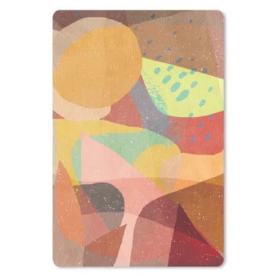 Produktbild von MuchoWow® Mauspad Mousepad Abstrakt - Kunst - Regenbogen - Pastell 18x27 cm - Mousepads - Maus Mat - Pad - Mausunterlage