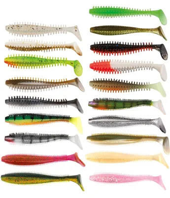 Produktbild von Fox Rage Spikey Shad 6cm - Gummifisch, Farbe:Pearl UV