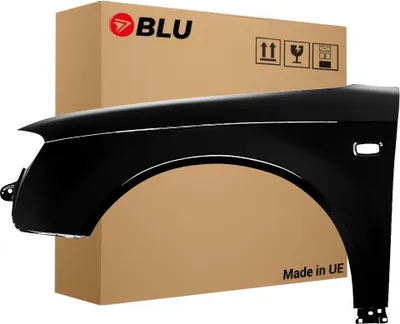 Image de BLU Aile Compatible avec Audi A4 B7 LZ9Y Gauche Schwarz PhantomSchwarz | 2004-2008 | Avant | Peint| Prêt à Monter | Galvanisé