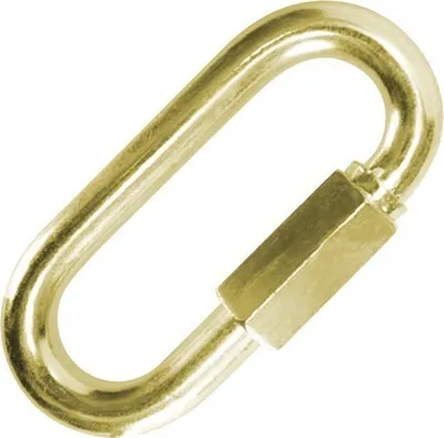 Produktbild von Rapidglied Ø 6 mm gelb verzinkt, 2 Stück