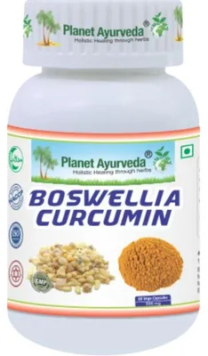 Obrázek produktu pro Boswellia-Curcumin – Klouby, Záněty – 500 g, 60 kapslí