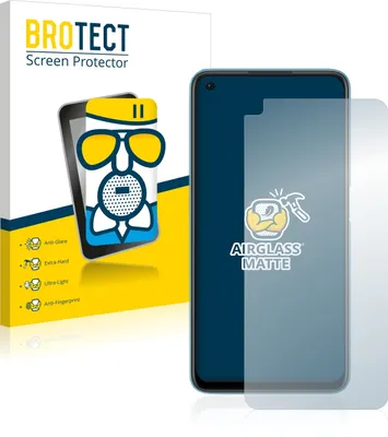 Produktbild von BROTECT Entspiegelungs Schutzglas für Oppo A76 Schutzfolie Panzer Folie Glas Display Schutz matt