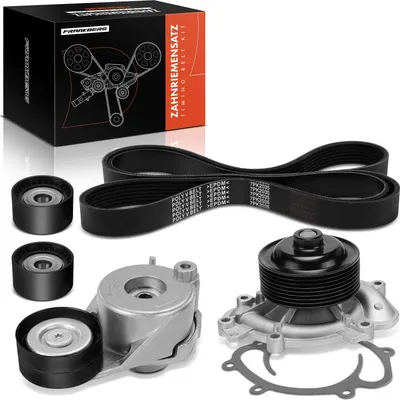 Produktbild von Frankberg 1x Keilrippenriemensatz Wasserpumpe für Mercedes-Benz W203 W204 W211 S211 W639