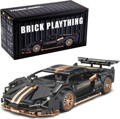Image de Jeu de Construction Voiture SUPERCAR 1:14 – Set de Briques