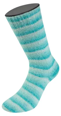 Produktbild von Lana Grossa - Cosy Socks Soft Stripes 0115 mint helltürkis türkis