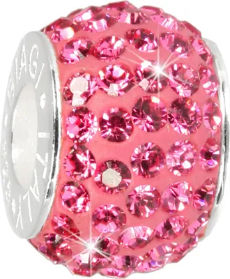 Produktbild von CarloBiagi Bead Charm Schmuck Ring Zirkonia 925 Echt Silber BBSCR01P