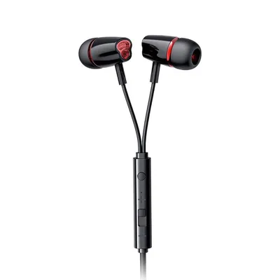 Obrázok produktu pre Joyroom slúchadlá do uší 3,5 mm mini jack s diaľkovým ovládaním a mikrofónom čierne