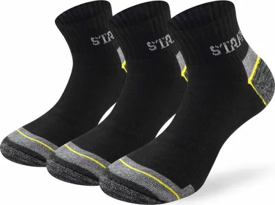 Produktbild von Lenz Staff Worker Basic Quarter Socken - 3er Pack, 43-46