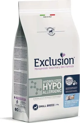 Produktbild von Exclusion Hydrolyzed Fisch Hypoallergenic Small 2 kg
