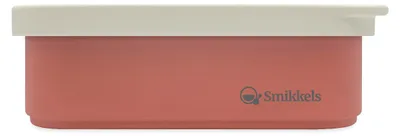 Produktbild von Smikkels Lunchbox Edelstahl mit Silikondeckel rosa 900ml Brotdose