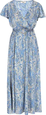 Produktbild von Damen Maxikleid mit regulärer Passform in Blau, Größe M