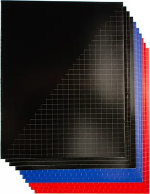 Productafbeelding van kangaro K-58340: kangaro schoolblok, DIN A4, 10 mm ruitjes, in verschillende kleuren