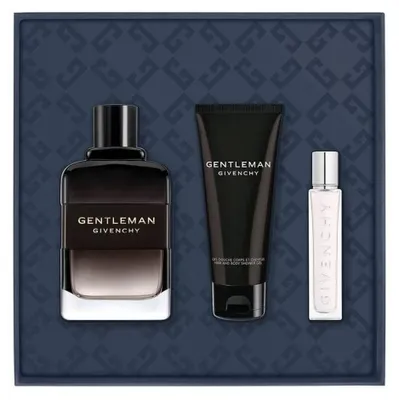 Immagine prodotto di Set regalo Gentleman Boisée: Eau de Parfum spray 100 ml + Gel doccia 75 ml + Eau de Parfum spray 12,5 ml