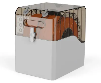 Ersatz-Filamentbox für 3D-Drucker, 2 Spulen, 1,75 mm