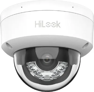 Image de Caméra de Sécurité IP HiLook Dome PoE 4MP 2.8mm Extérieure IP67 - IPC-D140HA-LU