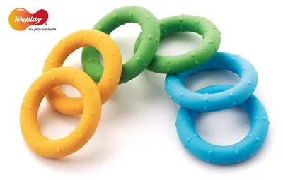 Produktbild von Eduplay Handtrainer Squeezer Set - sensorisches Spielzeug multicolor