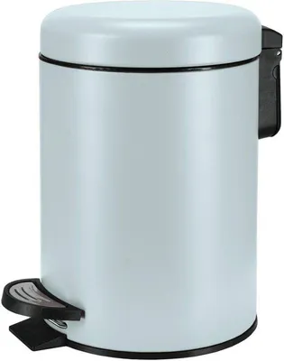 Produktbild von Ibenzoa® Edelstahl-Eimer mit herausnehmbarem PP-Innenbehälter, 3 Liter – 16,8 x 25 cm, rostfrei, ergonomischer Tragegriff für Haushalt & Profi