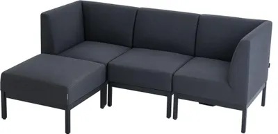 Produktbild von Kettler Lounge Gartenmöbel Ecksofa PURE CITY LINE Modular 4tlg Sunbrella Antr.