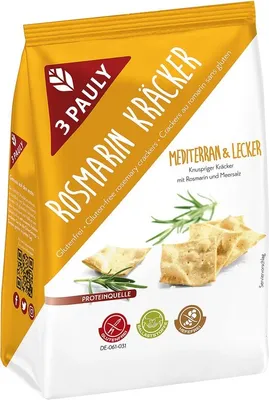 Produktbild von 3 Pauly Rosmarin-kräcker - 125g