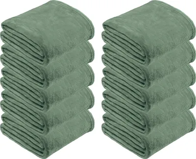 Produktbild von REDBEST Wohndecke 10er-Pack Amarillo" jade 130x180 cm"