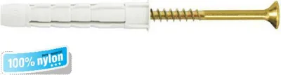 Obrázok produktu pre Kołek Wszechstronny Z Nacięciem Krzyżowym 6/3.5*60Mm