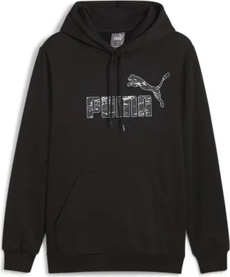 Obrázok produktu pre Puma Ess+ Camo Hoodie Black S Pánske Black S