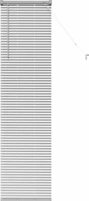 Obrázek produktu pro vidaXL Lamellové žaluzie, stříbrné, 175 x 45 cm, hliník