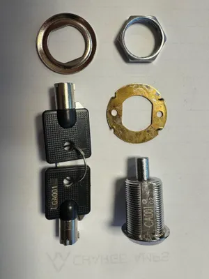 Image de Charge Ampères Aura Push key lock (CA001) 80C2HYE, CA-100922