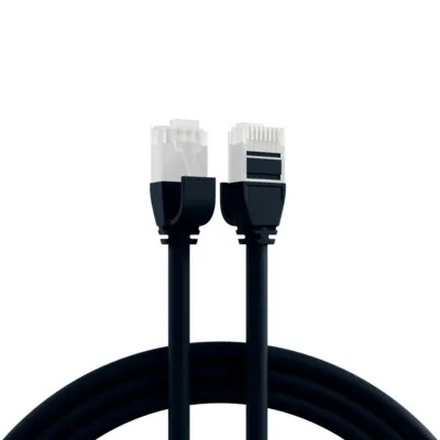 Immagine prodotto di Cavo patch RJ45 Cat.6A U/UTP TPE -- 3,6 mm ultraflessibile nero 1,5 m