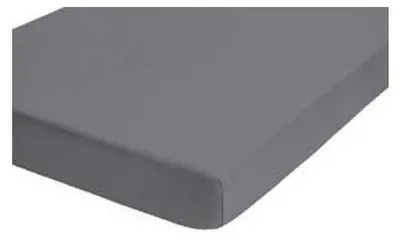 Produktbild von Biberna Fein-Biber Spannbettlaken 90x200 cm - 100x200 cm Grau