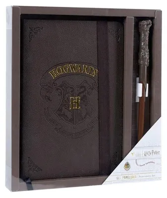 Immagine prodotto di Set regalo di Harry Potter, quaderno e penna di Hogwarts