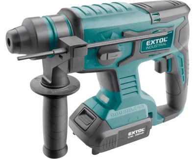 Zdjęcie produktu dla EXTOL INDUSTRIAL 8791818 Akumulatorowa wiertarka udarowa SDS plus, BRUSHLESS, 20 V Li-Ion, 2000 mAh