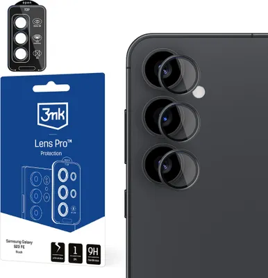 Zdjęcie produktu dla 3MK Samsung Galaxy S25 - 3mk Lens Protection Pro Black