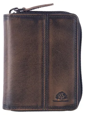Immagine prodotto di GREENBURRY porta carte di credito Destressed Card Case RFID Teak Brown marrone scuro