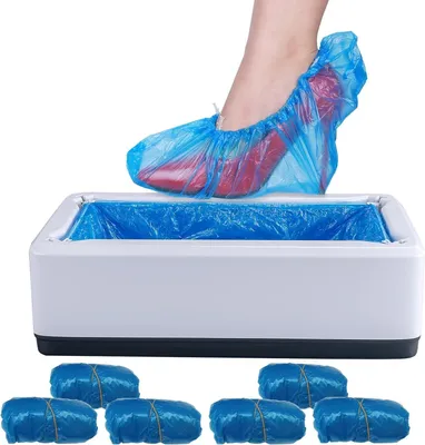 Image de Solidchoice - Protège-chaussures jetables avec distributeur automatique