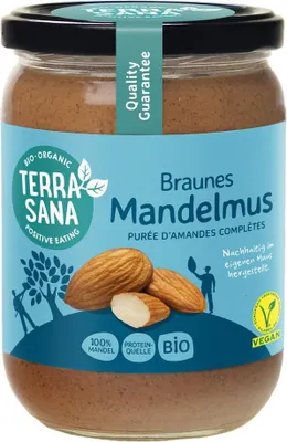 KREM Z MIGDAŁÓW PRAŻONYCH 100 % BIO 500 g - TERRASANA