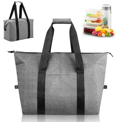 Produktbild von Omgoods – Faltbare, isolierte Kühlbox für Einkäufe und Picknick