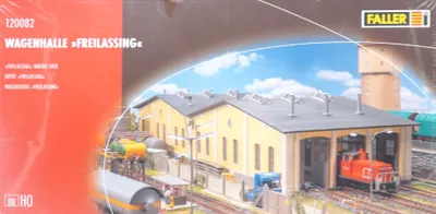 Produktbild von Busch 120082 Wagenhalle "Freilassung" Spur H0 in
