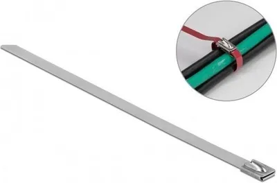 Immagine prodotto di DELOCK Edelstahlkabelbinder L 150 x B 7,9 mm 10 Stück