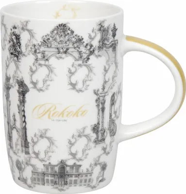 Immagine prodotto di Könitz Becher Architektur - Rokoko, New Bone China, Grau, 600 ml, 11 7 269 2945