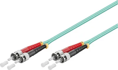 Imagen del producto de WP WPC-FP3-5STST-020, 2 metros, fibra óptica OM3, conectores ST, ST