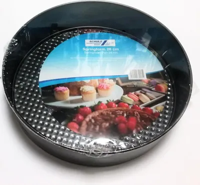 Produktbild von Schulz Springform 28 cm flacher Boden - Antihaftbeschichtung